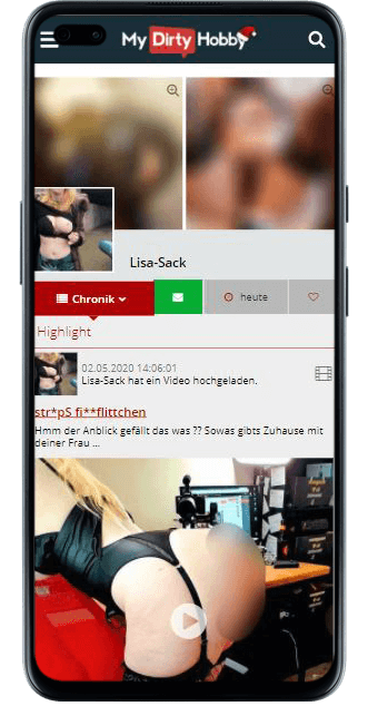 Lisa Sack bei MyDirtyHobby